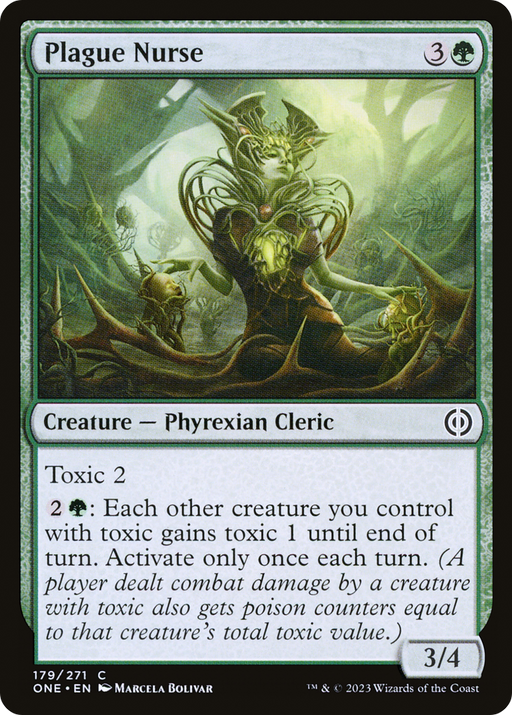 Plague Nurse (ONE-179) [Phyrexia: All Will Be One] MTG Single Wizards of the Coast