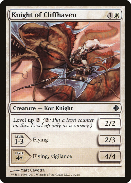 Knight of Cliffhaven (ROE-029) [Rise of the Eldrazi] MTG Single Wizards of the Coast