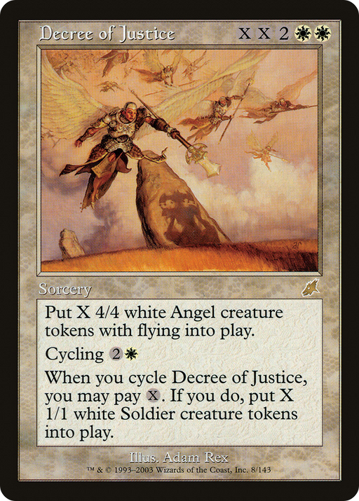 Decree of Justice (SCG-008) [Scourge] MTG Single Wizards of the Coast