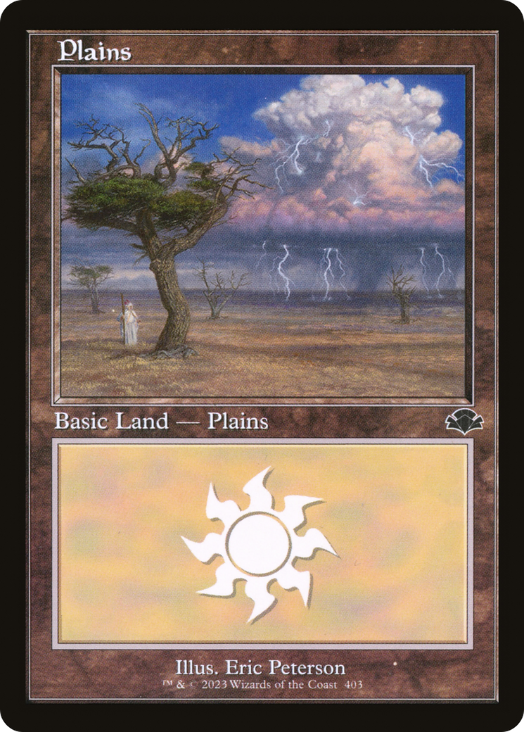 Plains (403) (DMR-403) [Dominaria Remastered] MTG Single Wizards of the Coast