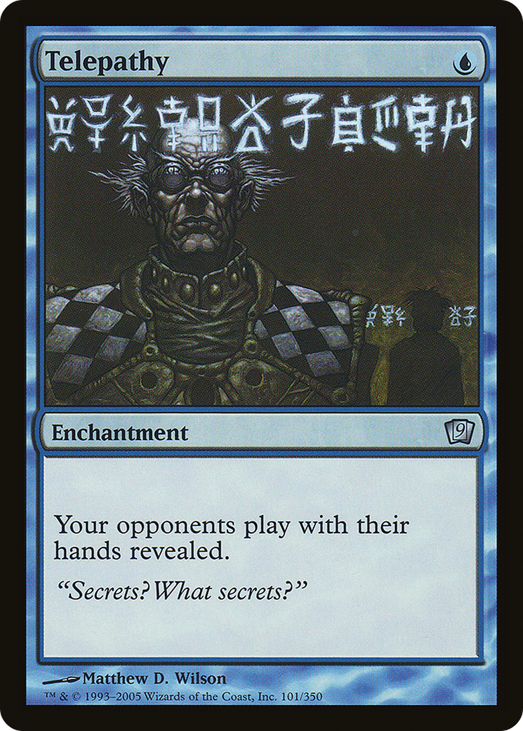 Telepathy (9ED-101) [9th Edition] MTG Single Wizards of the Coast
