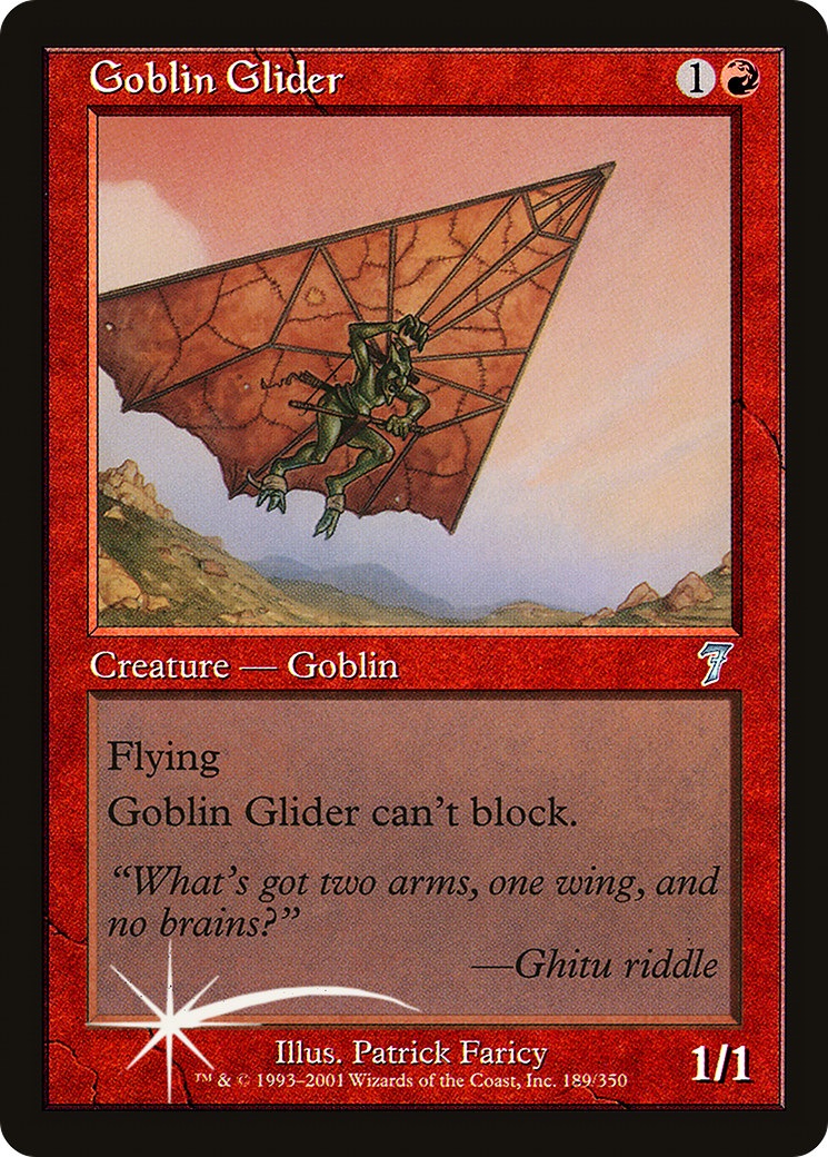Goblin Glider (7ED-189) [7th Edition] MTG Single Wizards of the Coast