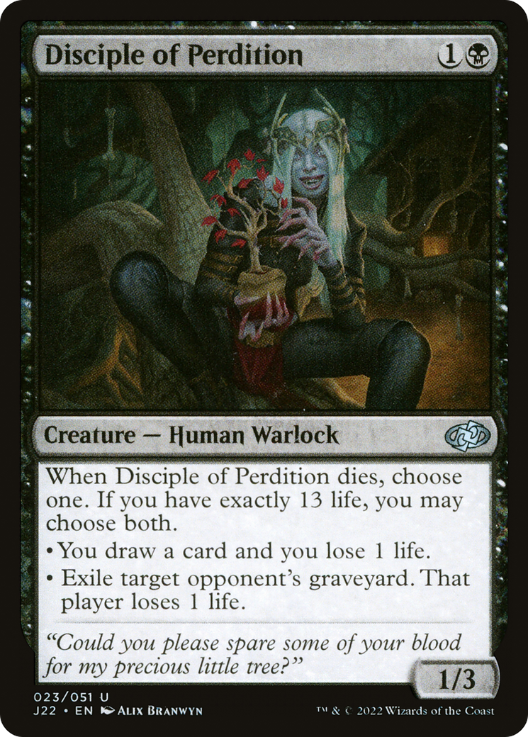 Disciple of Perdition (J22-023) [Jumpstart 2022] MTG Single Wizards of the Coast