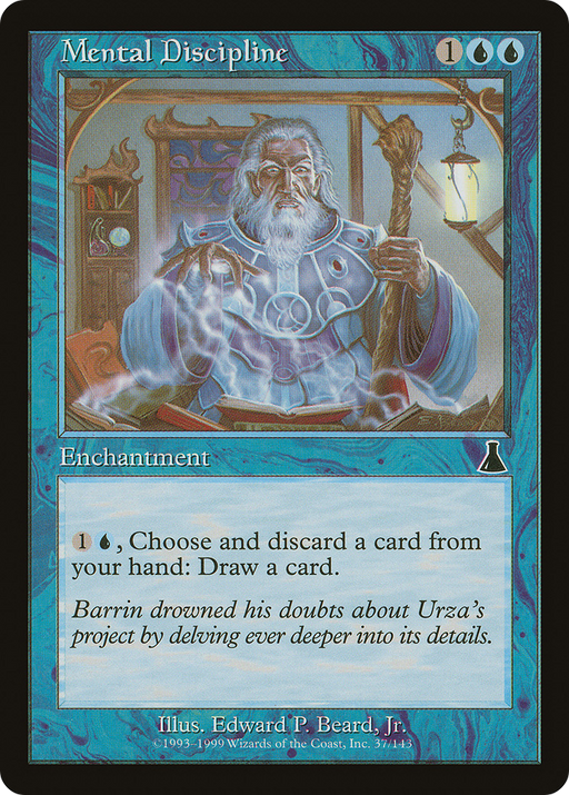 Mental Discipline (UDS-037) [Urza's Destiny] MTG Single Wizards of the Coast