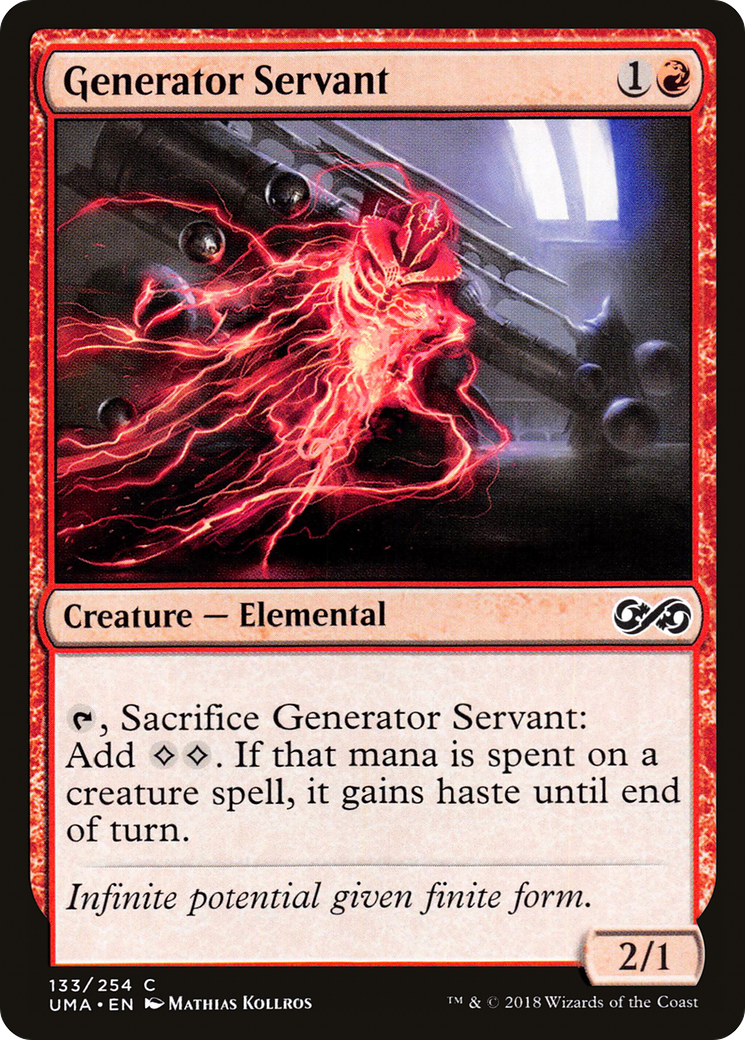 Generator Servant (UMA-133) [Ultimate Masters] Foil MTG Single Wizards of the Coast