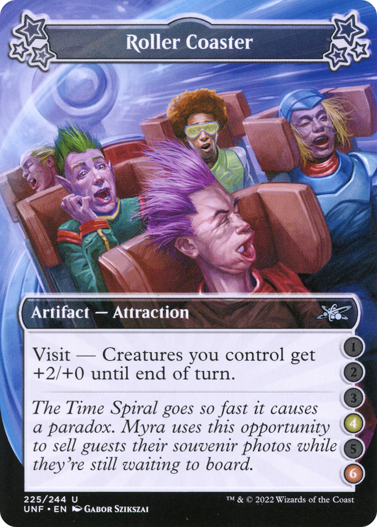Roller Coaster (UNF-225C) [Unfinity] Foil MTG Single Wizards of the Coast