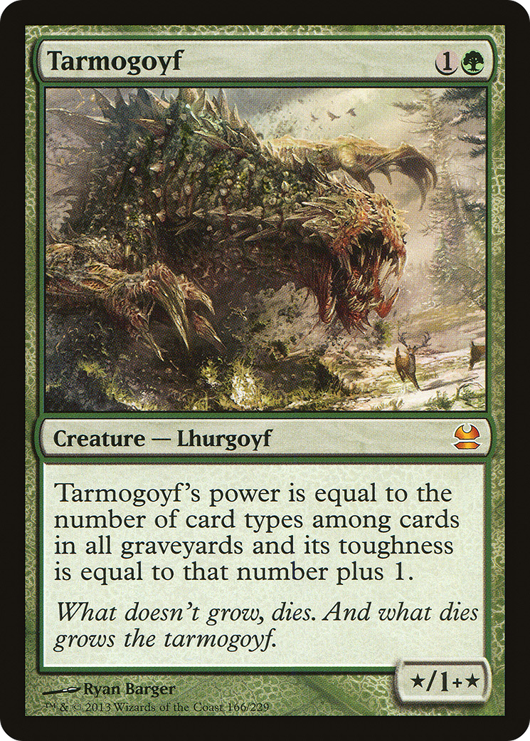 Tarmogoyf (MMA-166) [Modern Masters] Foil MTG Single Modern Masters