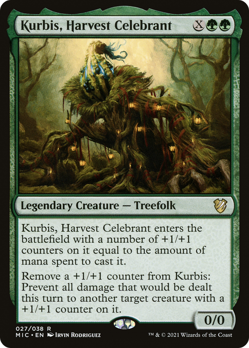 Kurbis, Harvest Celebrant (MIC-027) [Midnight Hunt Commander] MTG Single Wizards of the Coast