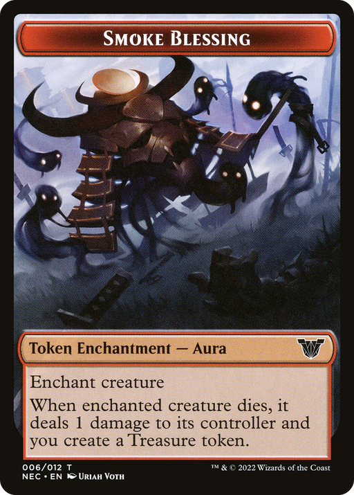 Smoke Blessing (TNEC-006) [Tokens] Neon Dynasty Commander Tokens Foil MTG Single Wizards of the Coast