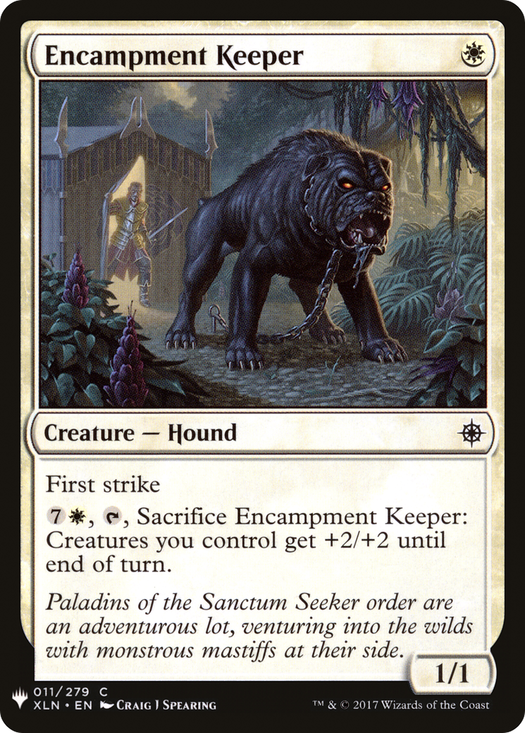 Encampment Keeper (LIST-011) [Mystery Booster] The List MTG Single Wizards of the Coast