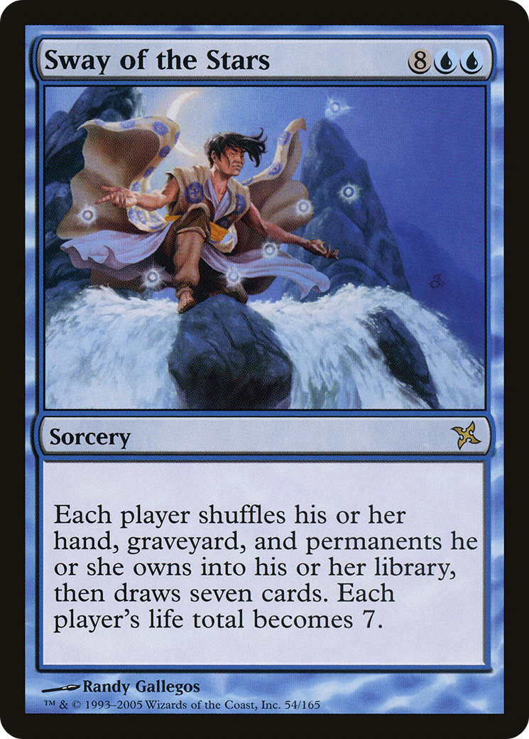 Sway of the Stars (BOK-054) [Betrayers of Kamigawa] Foil MTG Single Wizards of the Coast