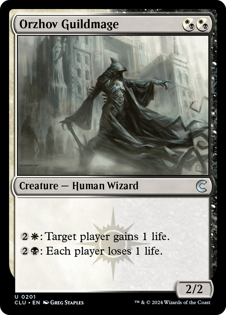 Orzhov Guildmage (CLU-201) [Ravnica: Clue Edition] MTG Single Wizards of the Coast