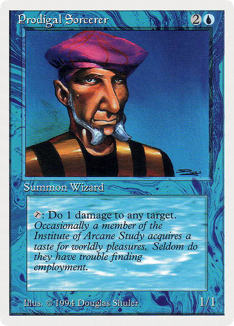Prodigal Sorcerer (SUM-075) [Misc] Summer Magic / Edgar MTG Single Wizards of the Coast