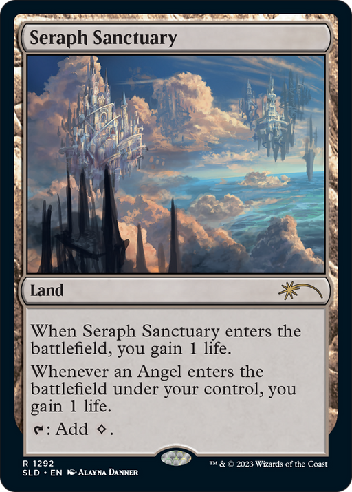 Seraph Sanctuary (SLD-1292) [Secret Lair] Drop MTG Single Wizards of the Coast
