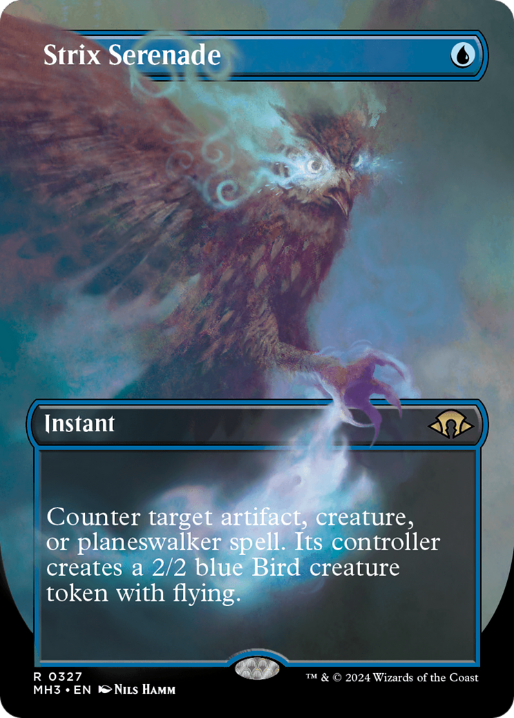 Strix Serenade (MH3-327) [Modern Horizons 3] (Borderless) MTG Single Modern Horizons 3