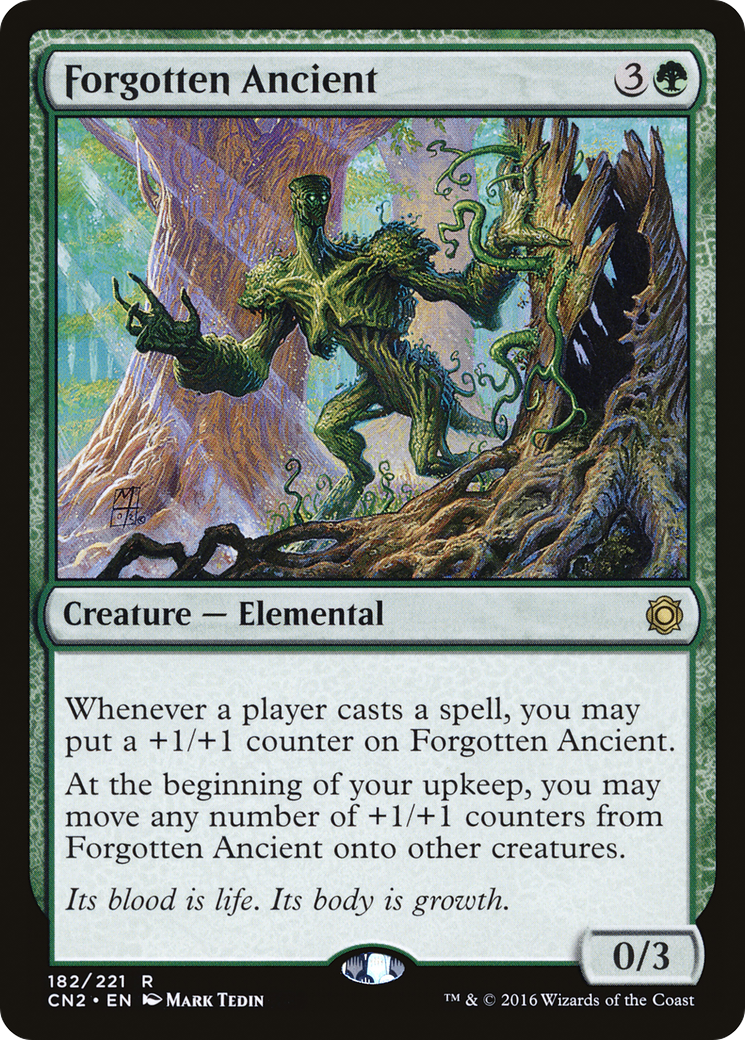 Forgotten Ancient (CN2-182) [Conspiracy: Take the Crown] MTG Single Wizards of the Coast