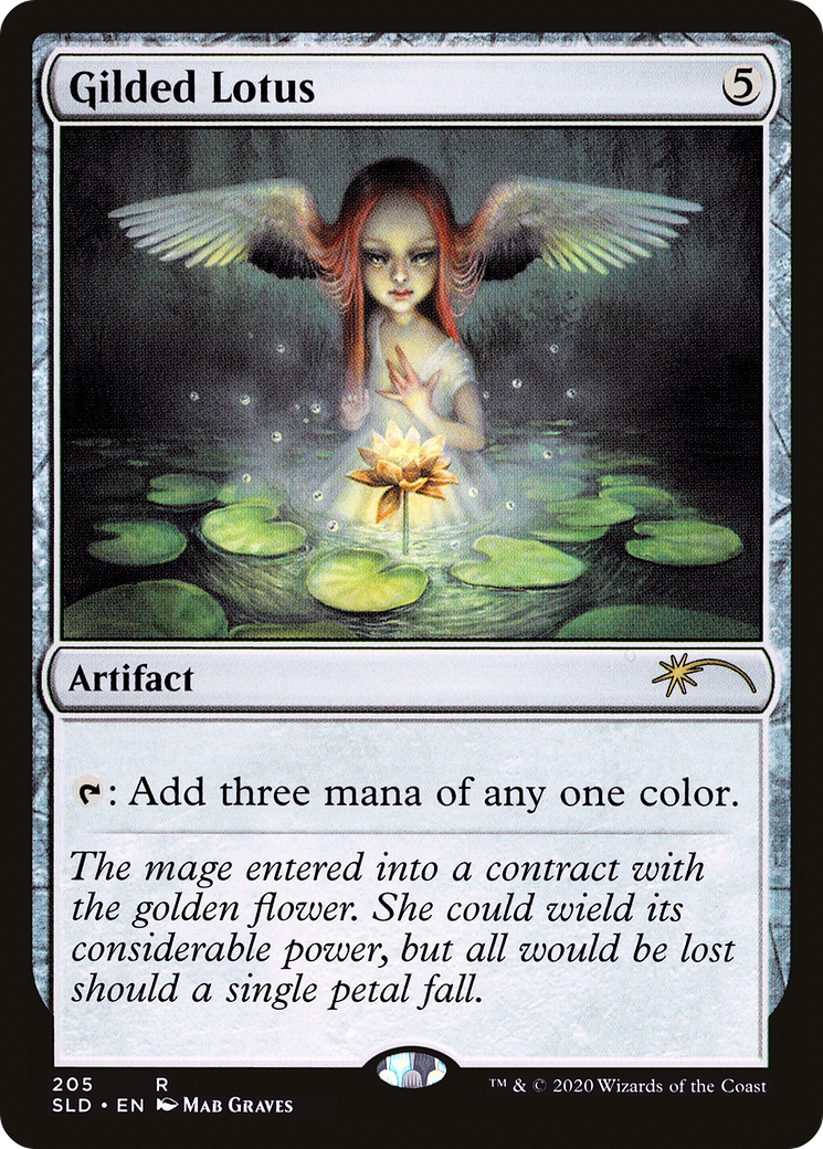 Gilded Lotus (SLD-205) [Secret Lair] Drop Foil MTG Single Wizards of the Coast