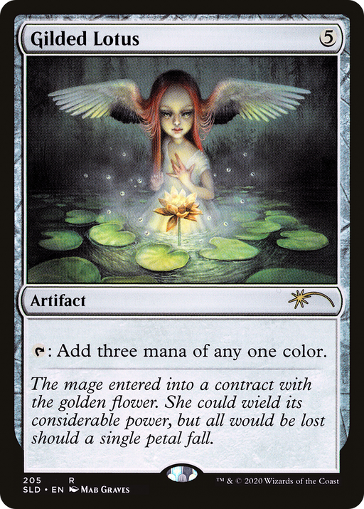 Gilded Lotus (SLD-205) [Secret Lair] Drop Foil MTG Single Wizards of the Coast