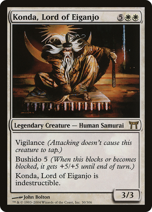 Konda, Lord of Eiganjo (CHK-030) [Champions of Kamigawa] MTG Single Wizards of the Coast