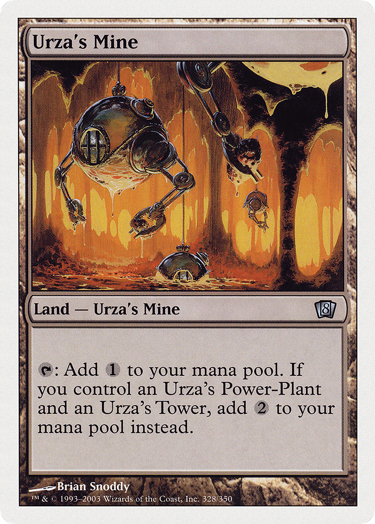 Urza's Mine (8ED-328) [Eighth Edition] MTG Single Wizards of the Coast