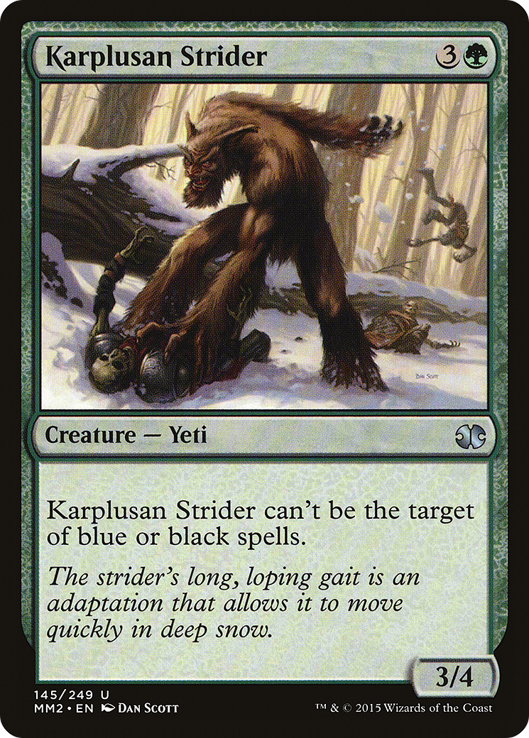 Karplusan Strider (MM2-145) [Modern Masters 2015] Foil MTG Single Modern Masters 2015