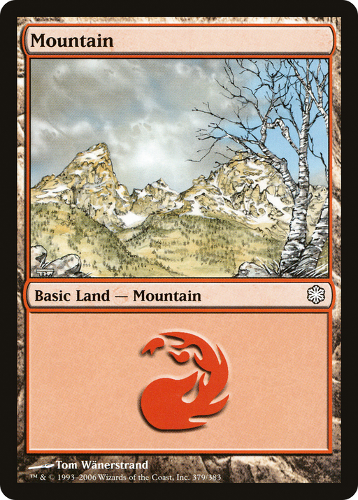 Mountain (CTD-379) [Misc] Coldsnap Theme Decks MTG Single Wizards of the Coast