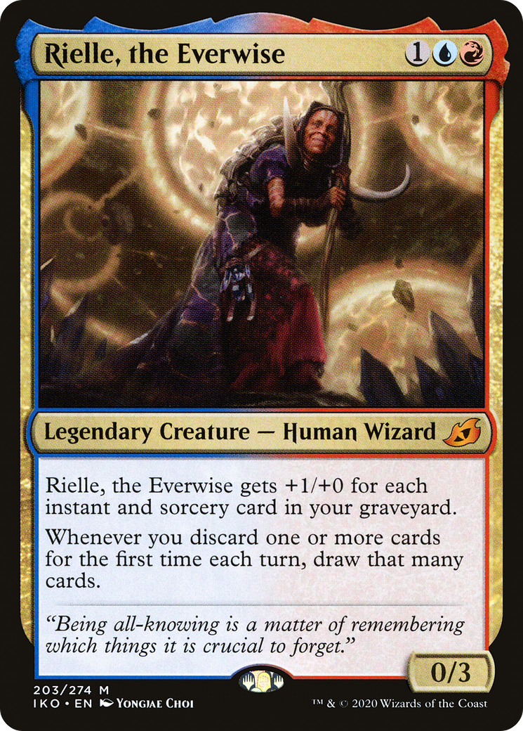 Rielle, the Everwise (IKO-203) [Ikoria: Lair of Behemoths] MTG Single Wizards of the Coast