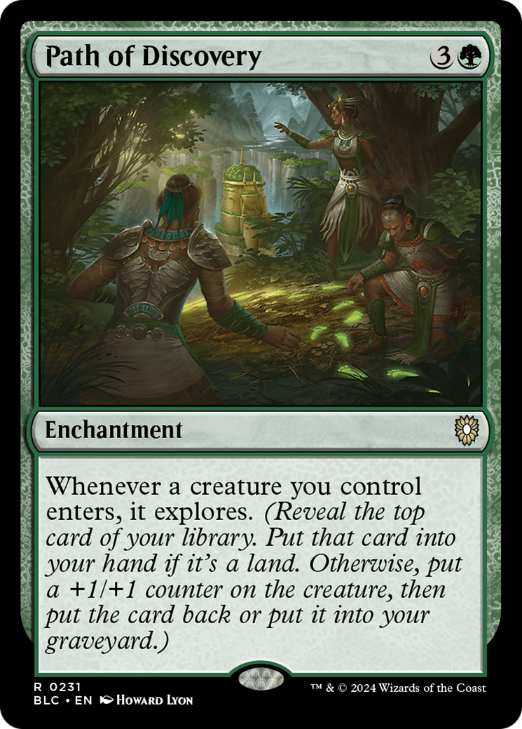 Path of Discovery (BLC-231) [Bloomburrow Commander] MTG Single Wizards of the Coast