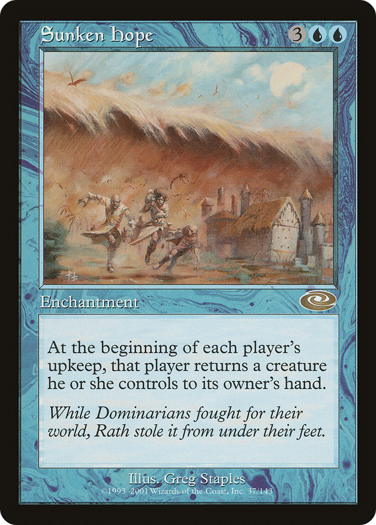 Sunken Hope (PLS-037) [Planeshift] MTG Single Wizards of the Coast