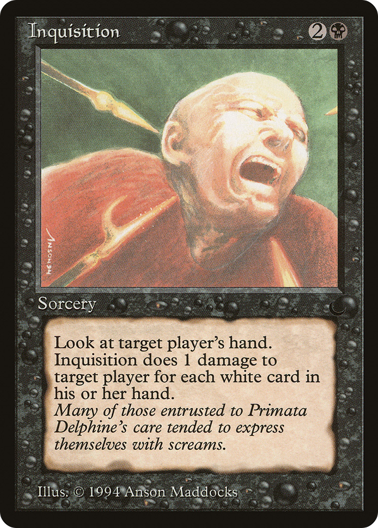 Inquisition (DRK-) [Oldschool] The Dark MTG Single Wizards of the Coast