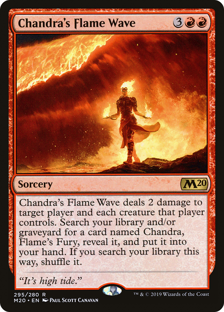 Chandra's Flame Wave (M20-295) [Core Set 2020] MTG Single Wizards of the Coast