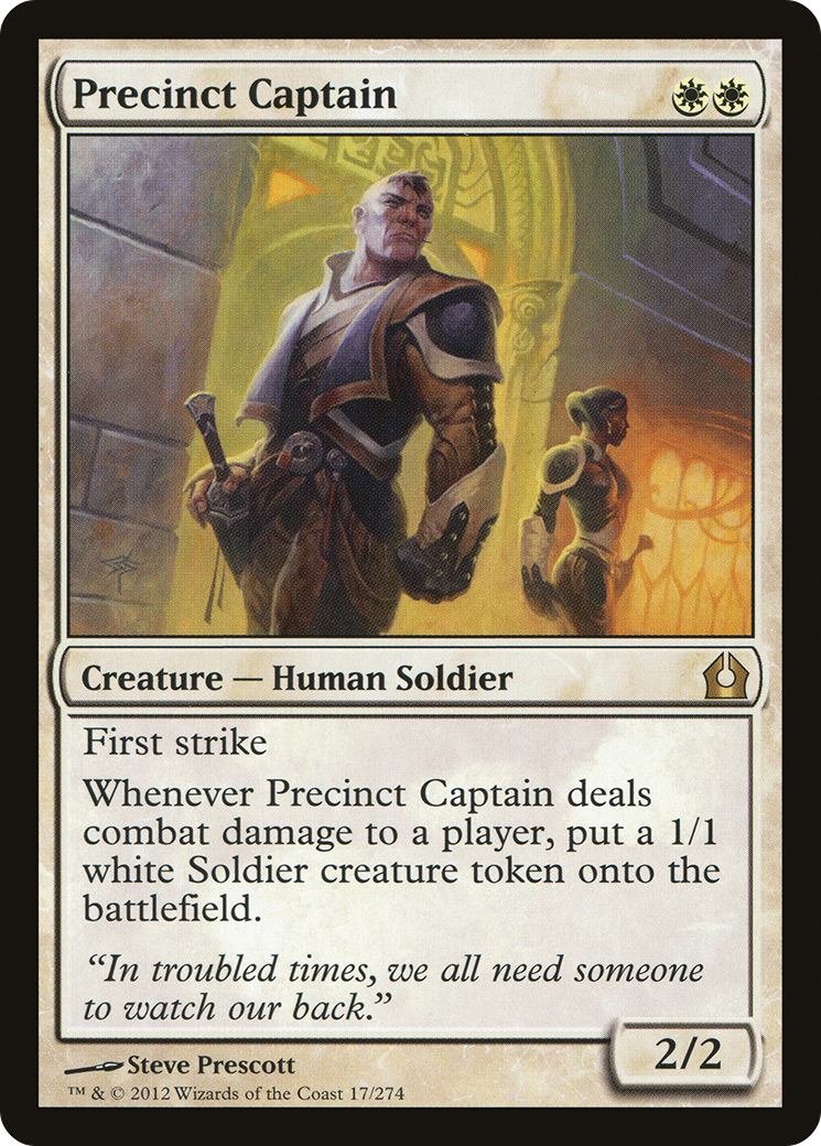 Precinct Captain (RTR-017) [Return to Ravnica] Foil MTG Single Wizards of the Coast