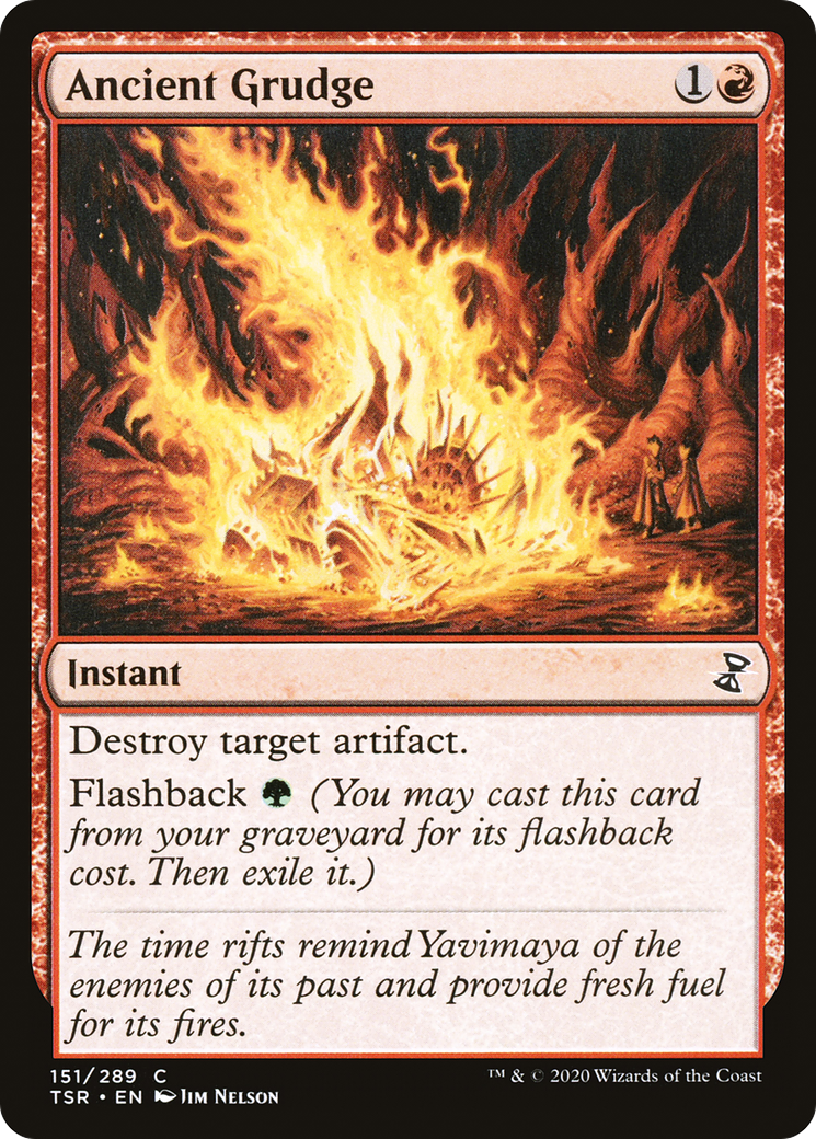 Ancient Grudge (TSR-151) [Time Spiral Remastered] Foil MTG Single Wizards of the Coast