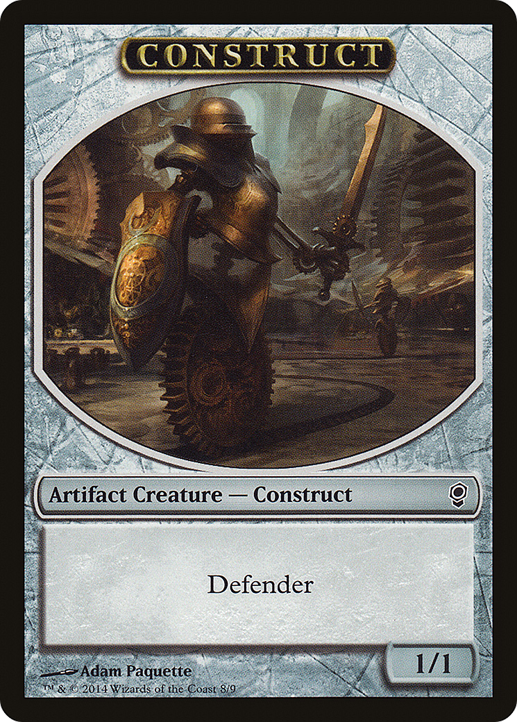 Construct Token (CNS-008) [Tokens] Conspiracy Tokens MTG Single Wizards of the Coast