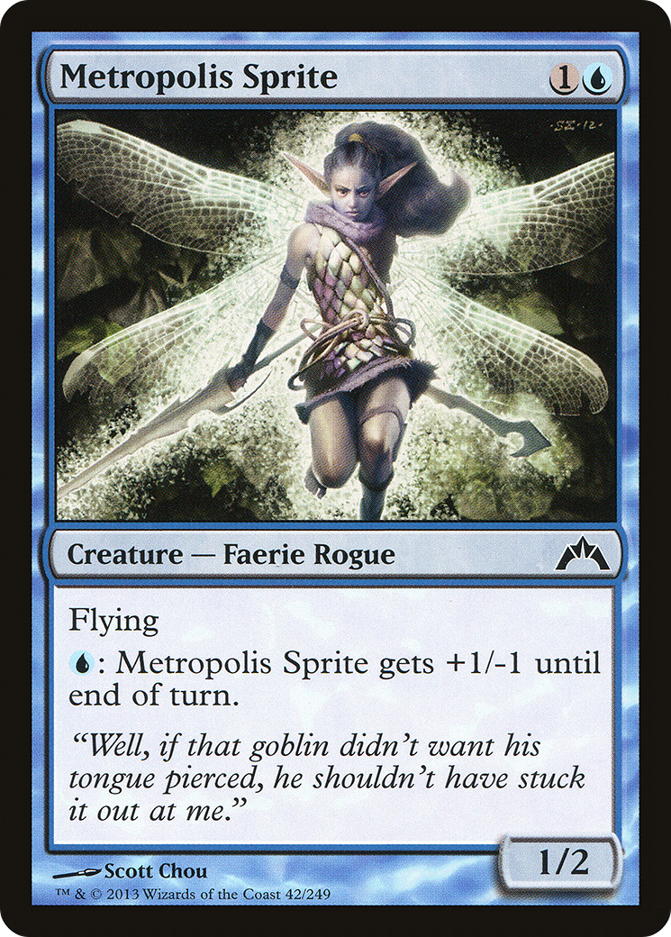 Metropolis Sprite (GTC-042) [Gatecrash] MTG Single Wizards of the Coast