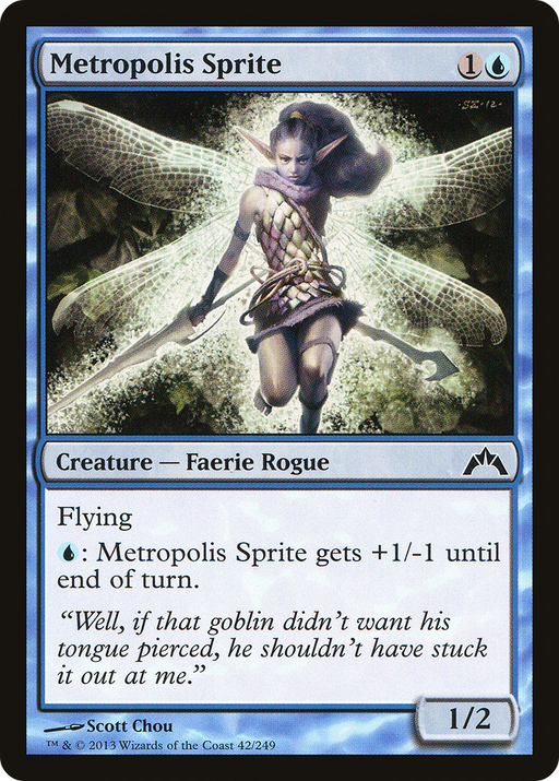 Metropolis Sprite (GTC-042) [Gatecrash] MTG Single Wizards of the Coast