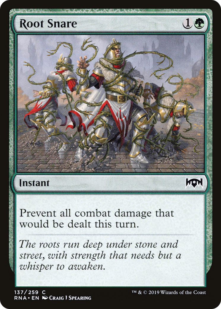 Root Snare (RNA-137) [Ravnica Allegiance] Foil MTG Single Wizards of the Coast