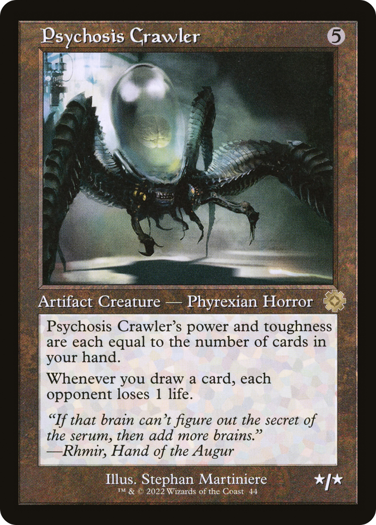 Psychosis Crawler (BRR-044) [The Brothers' War Retro Artifacts] MTG Single Wizards of the Coast