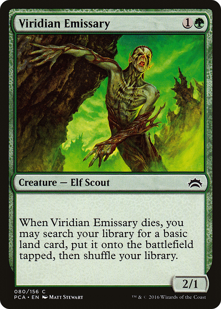 Viridian Emissary (PCA-080) [Misc] Planechase Anthology MTG Single Wizards of the Coast