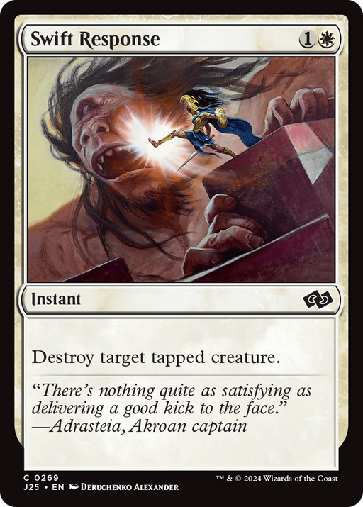 Swift Response (J25-269) [Foundations Jumpstart] MTG Single Wizards of the Coast