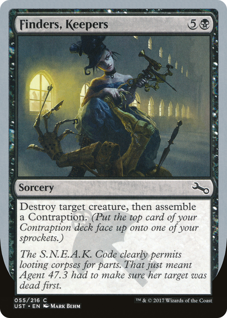 Finders, Keepers (UST-055) [Unstable] MTG Single Wizards of the Coast