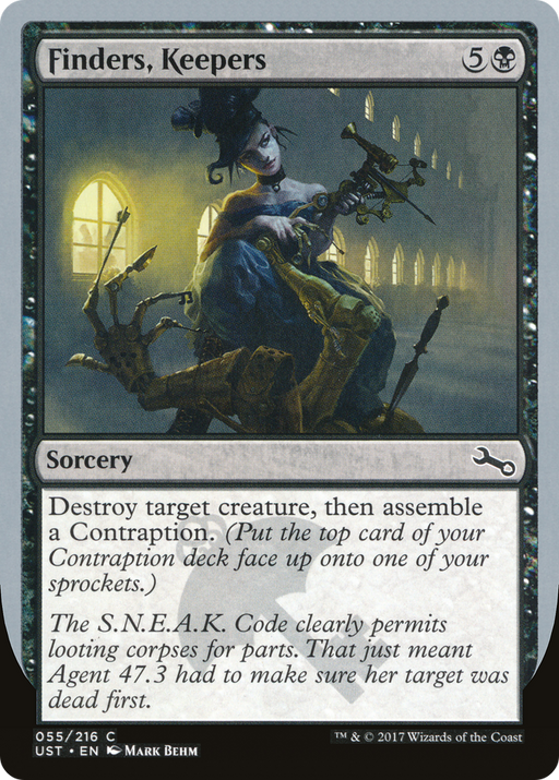 Finders, Keepers (UST-055) [Unstable] MTG Single Wizards of the Coast