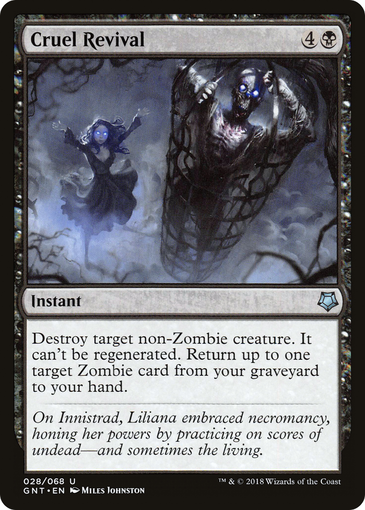 Cruel Revival (GNT-028) [Misc] Game Night MTG Single Wizards of the Coast