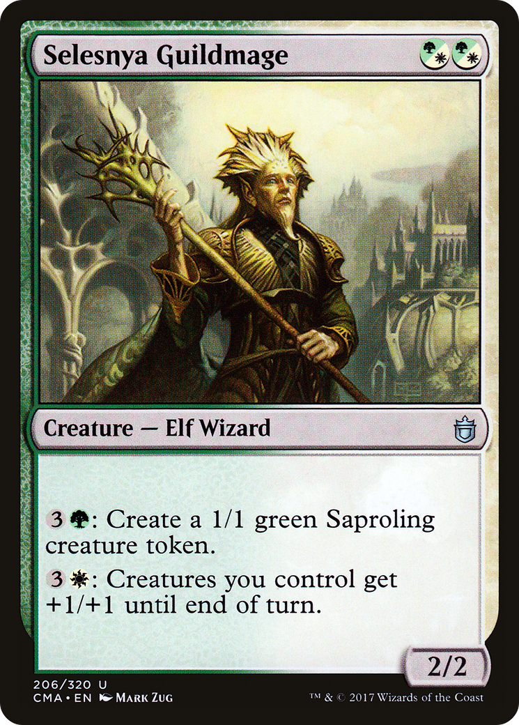 Selesnya Guildmage (CMA-206) [Commander Anthology] MTG Single Wizards of the Coast