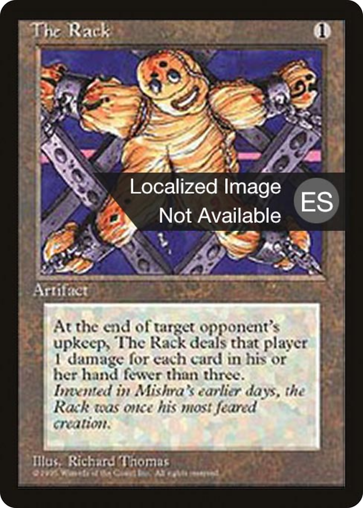 The Rack (4BB-352) [Fourth Edition Foreign Black Border] MTG Single Wizards of the Coast
