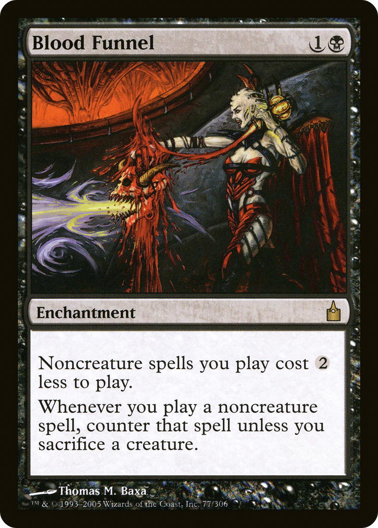 Blood Funnel (RAV-077) [Ravnica: City of Guilds] Foil MTG Single Wizards of the Coast