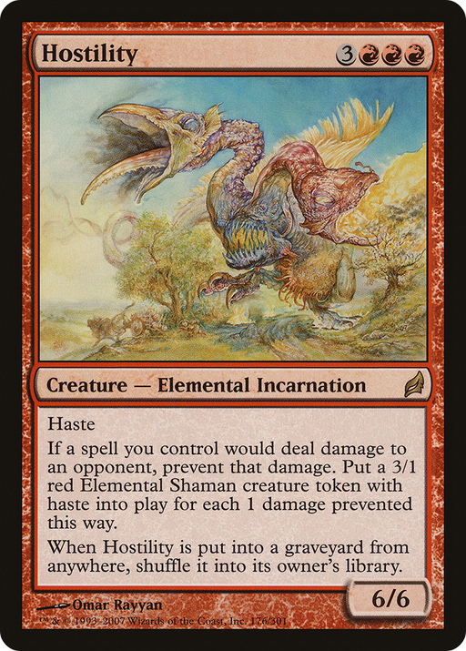 Hostility (LRW-176) [Lorwyn] MTG Single Wizards of the Coast