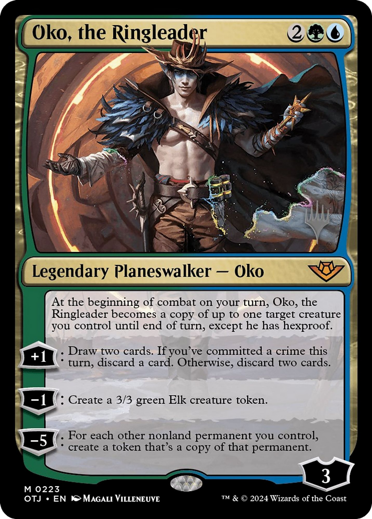 Oko, the Ringleader (PPOTJ-223) [Outlaws of Thunder Junction Promos] MTG Single Wizards of the Coast