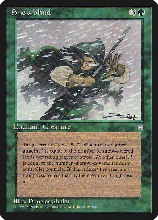 Snowblind (ICE-) [Ice Age] MTG Single Wizards of the Coast