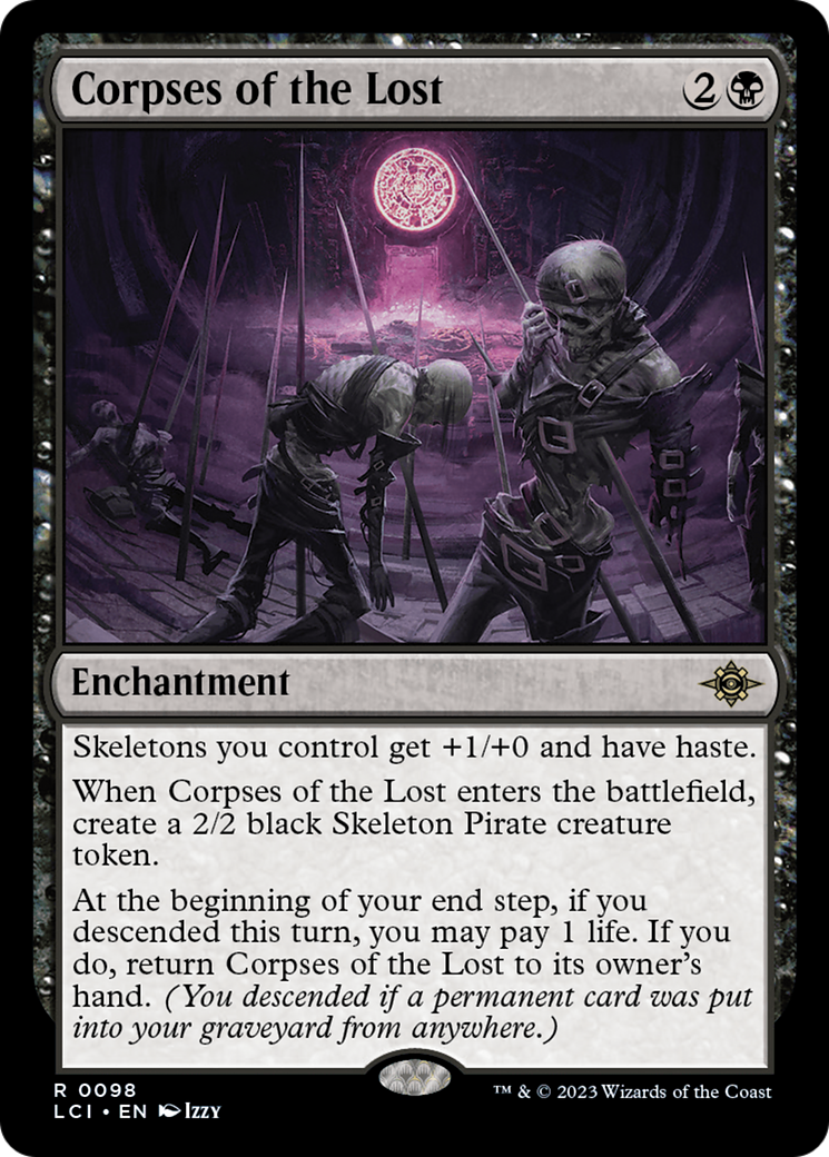 Corpses of the Lost (LCI-098) [The Lost Caverns of Ixalan] Foil MTG Single Wizards of the Coast